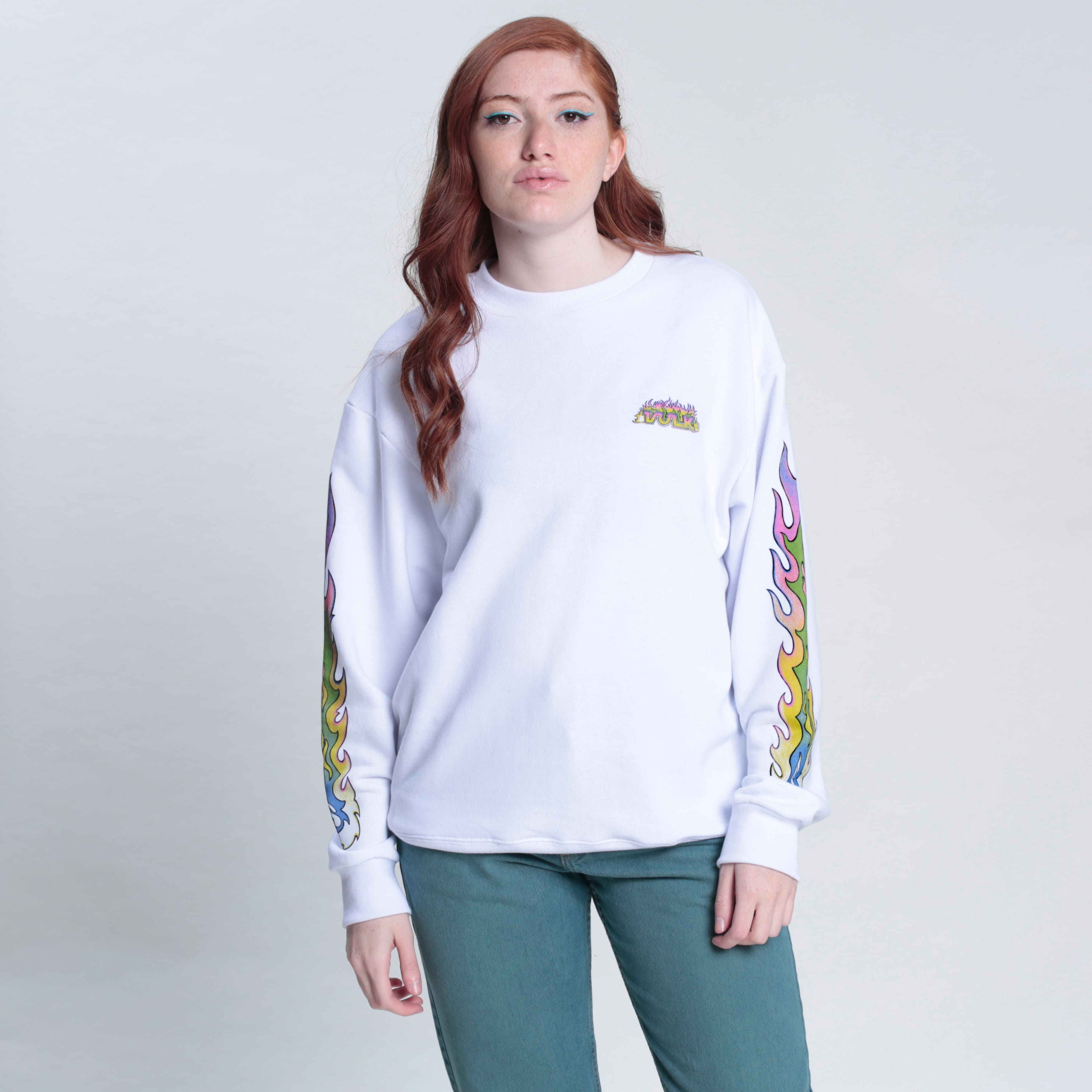 Buzo Vulk Electric Crew White