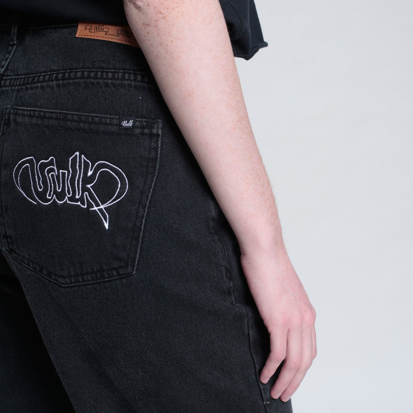 Jean Vulk Baggy Trash Jean Black