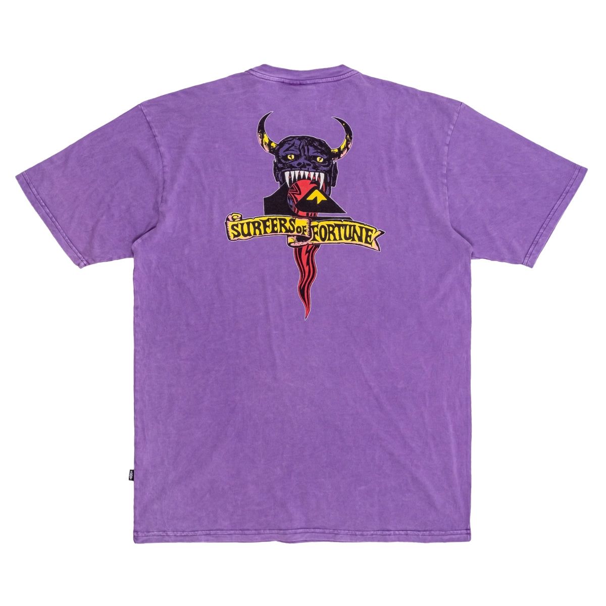 Remera Mc Quiksilver Rem Mc Boogieman (Vio) Qk Violeta