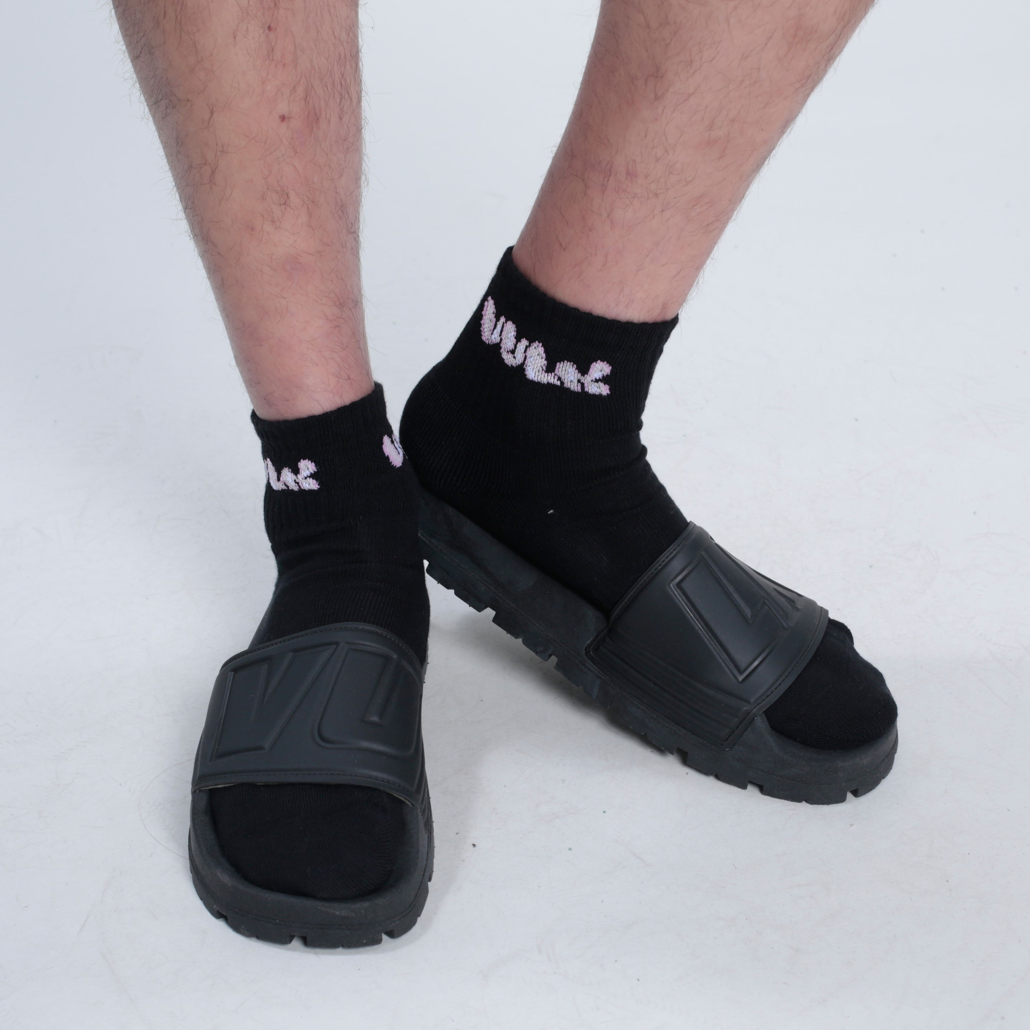 Ojotas Vulk Kick Slides Black