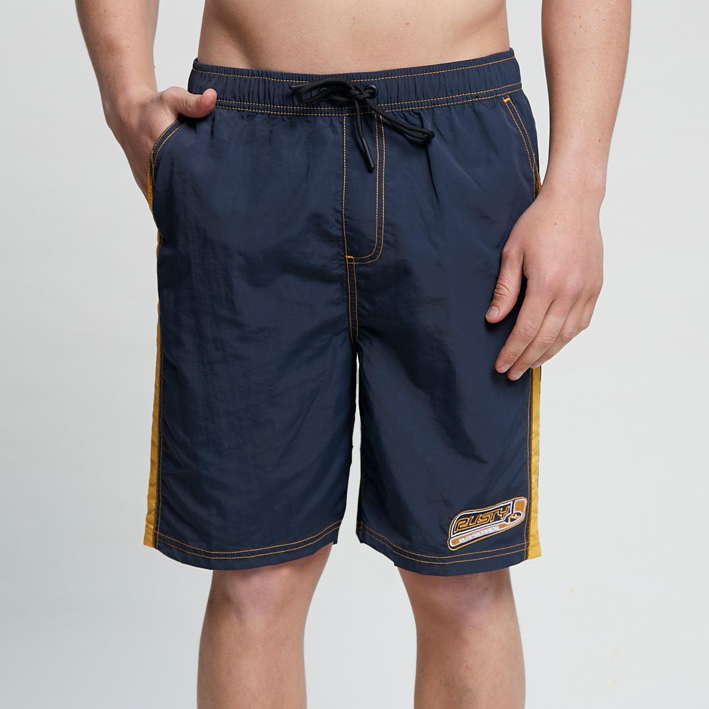 Short Rusty Heritage Racer Bs Navy