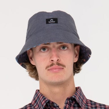 Piluso Rusty Dirtbag Reversible Bucket Hat* Black 4