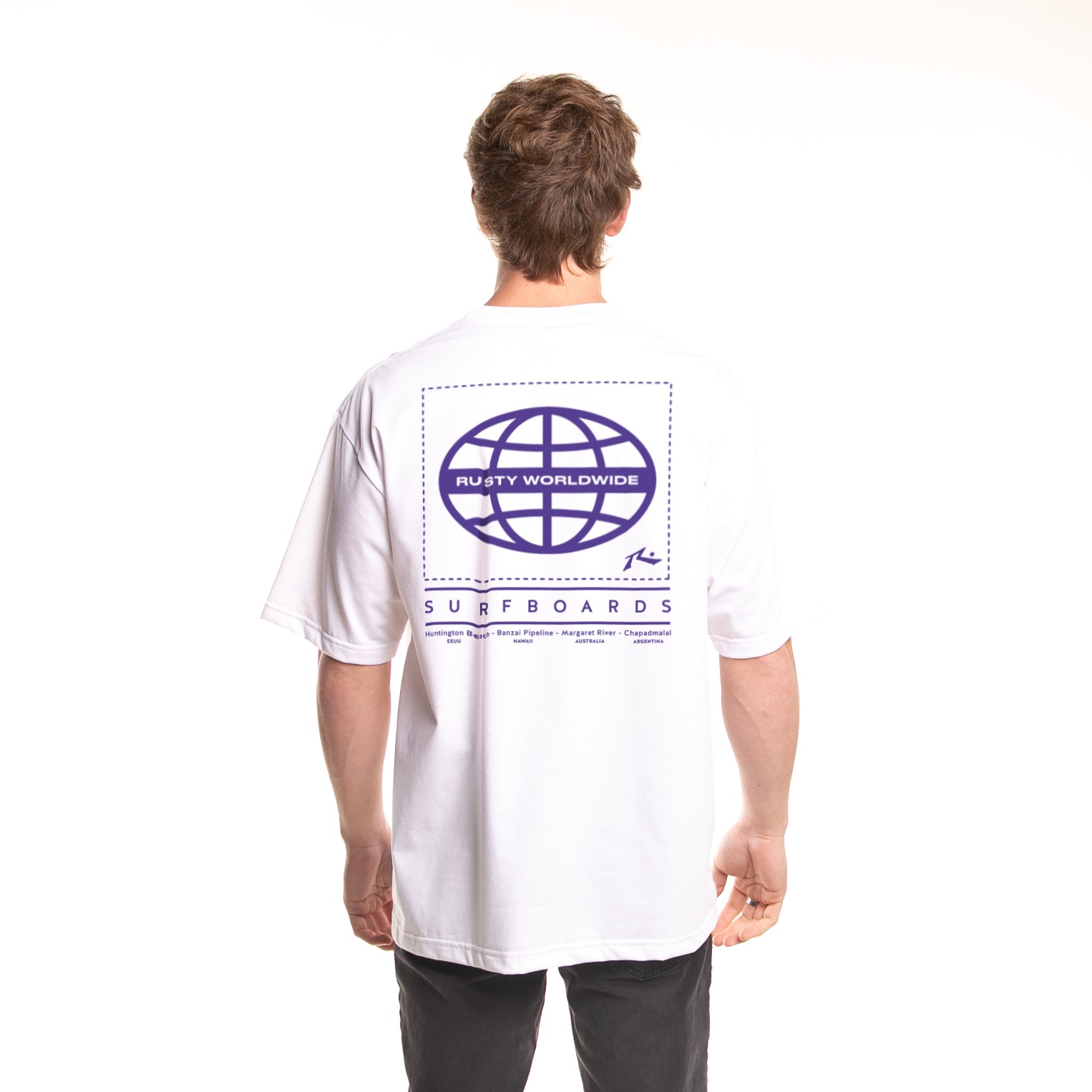 Remera Mc Rusty Global Invasion Tee Megabig White