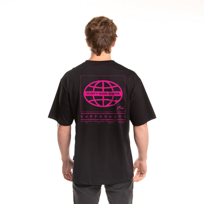 Remera Mc Rusty Global Invasion Tee Black