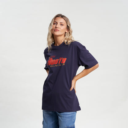 Remera Mc Rusty Girls Surf Oversize Tee Ld Navy