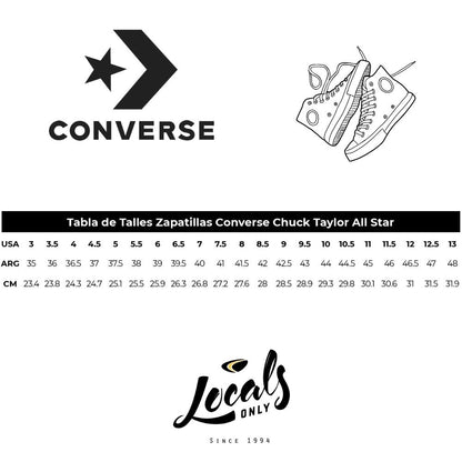 Zapatillas Converse Chuck Taylor All Star Platform Hi White