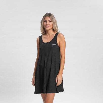 Vestido Rusty Heritage Dress Ld Black