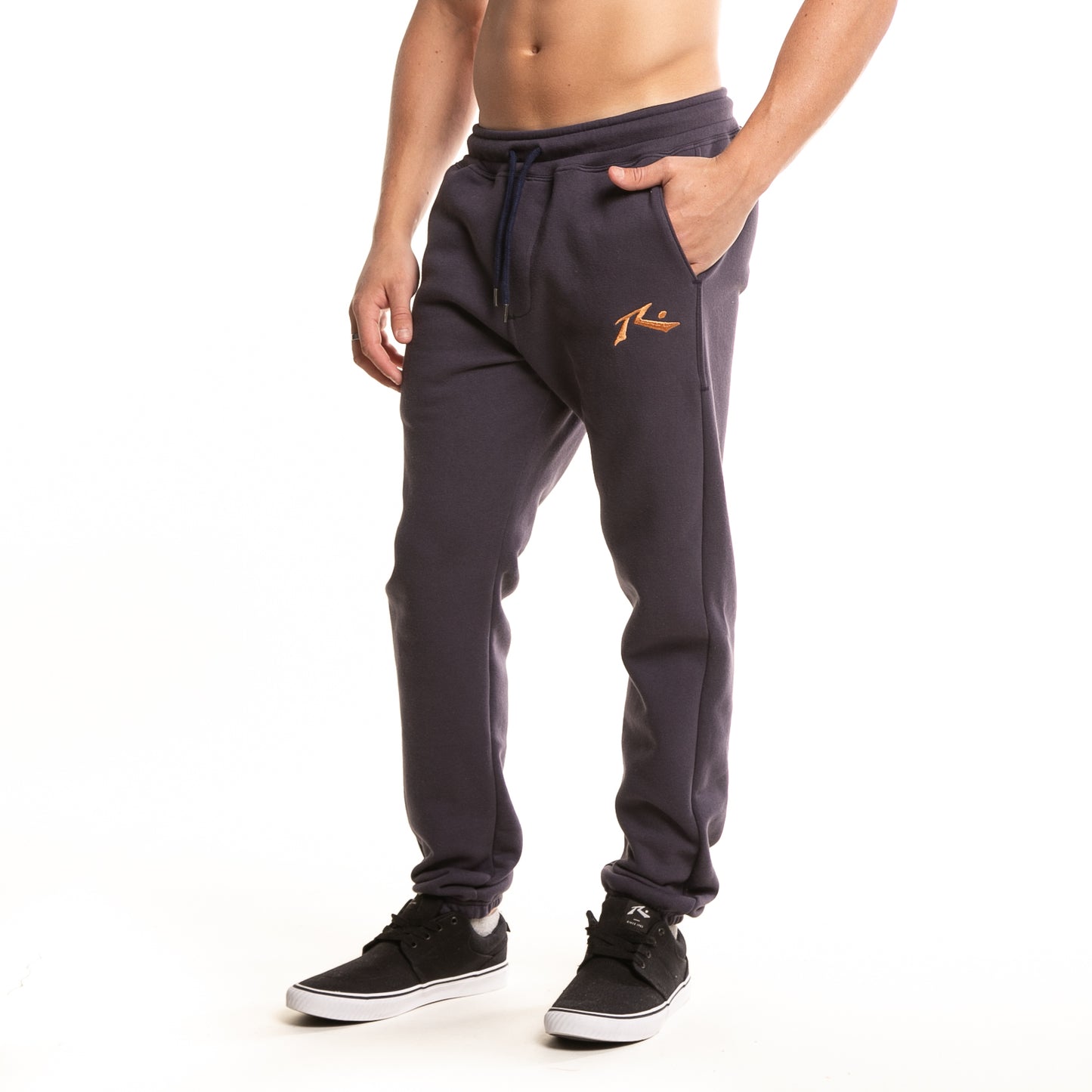 jogging_rusty_one_hit_wonder_trackpant_navy_gold#YT#NAVY/GOLD