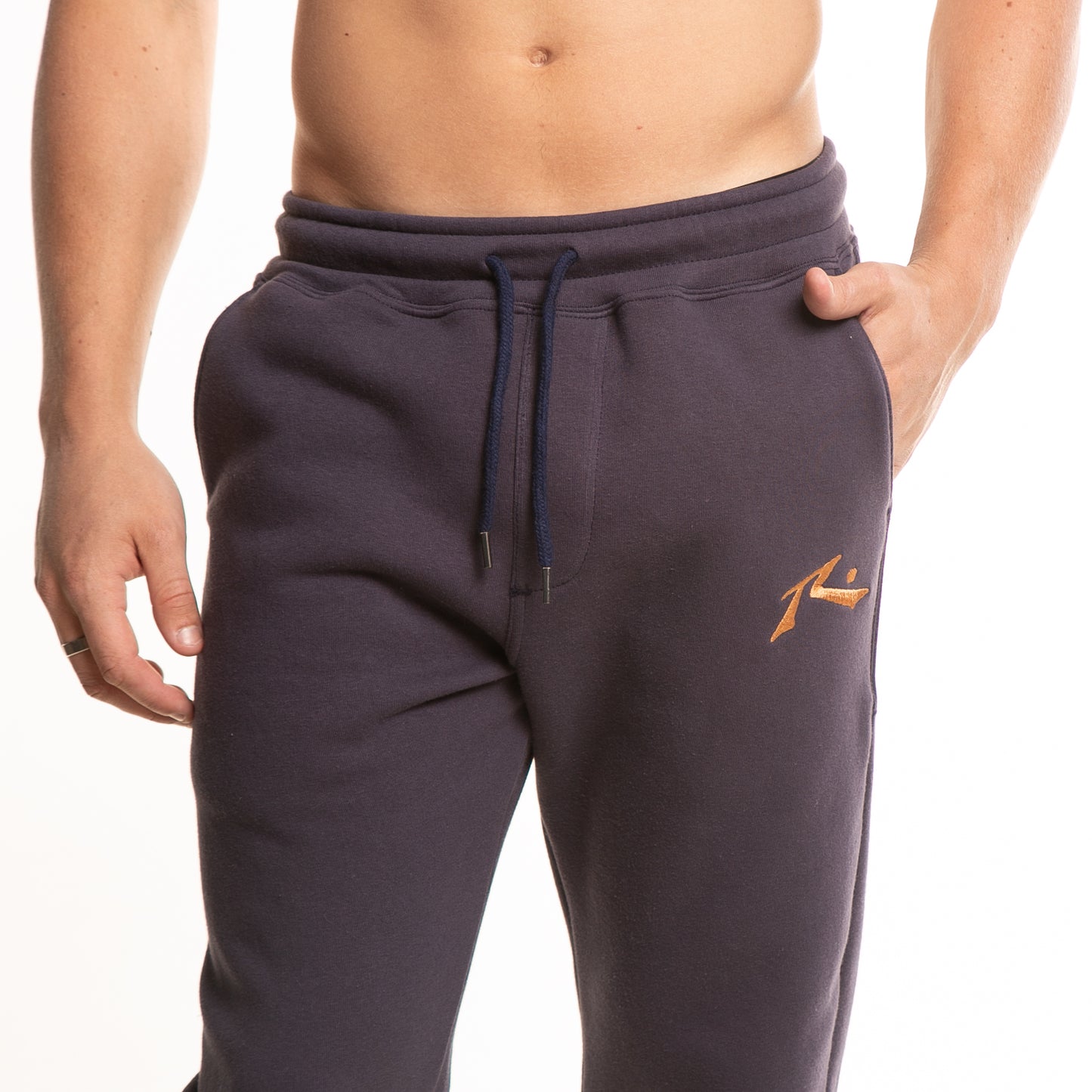 jogging_rusty_one_hit_wonder_trackpant_navy_gold#YT#NAVY/GOLD