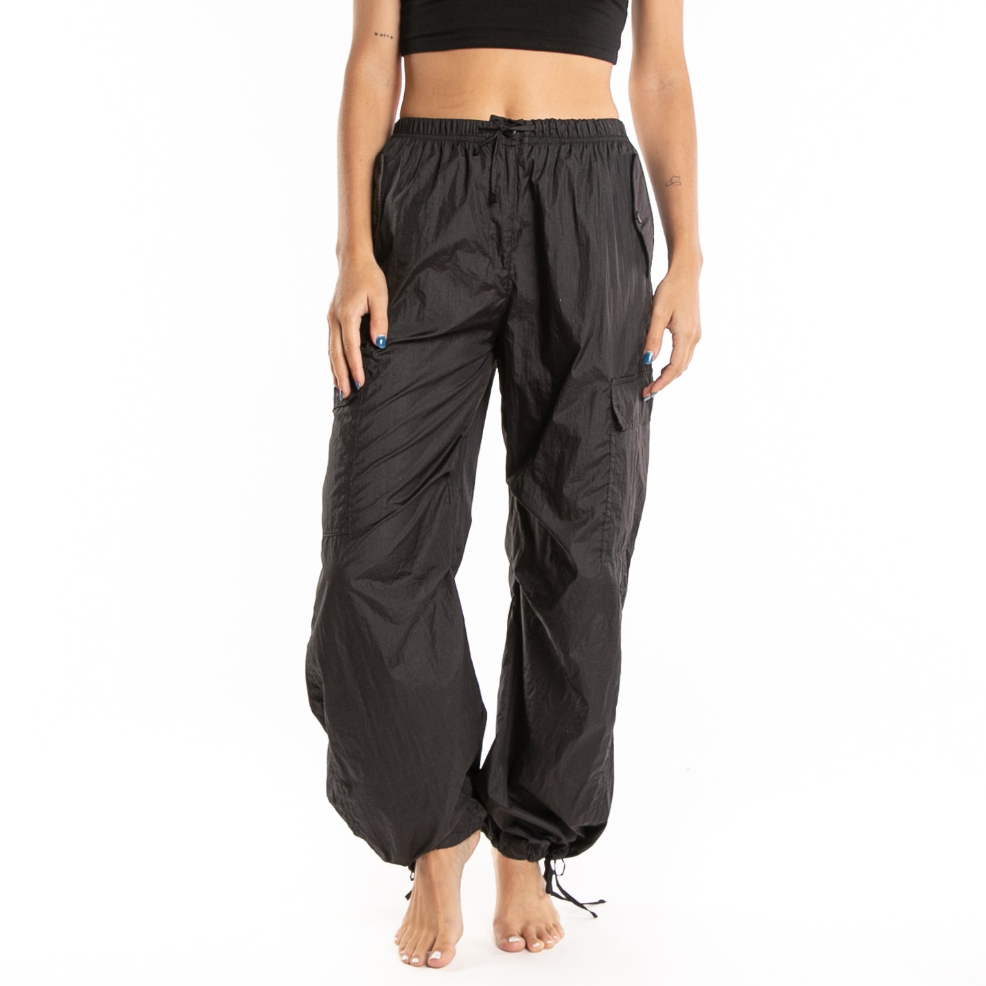 Pantalon Rusty Milly Parachutes Pant Ld Black