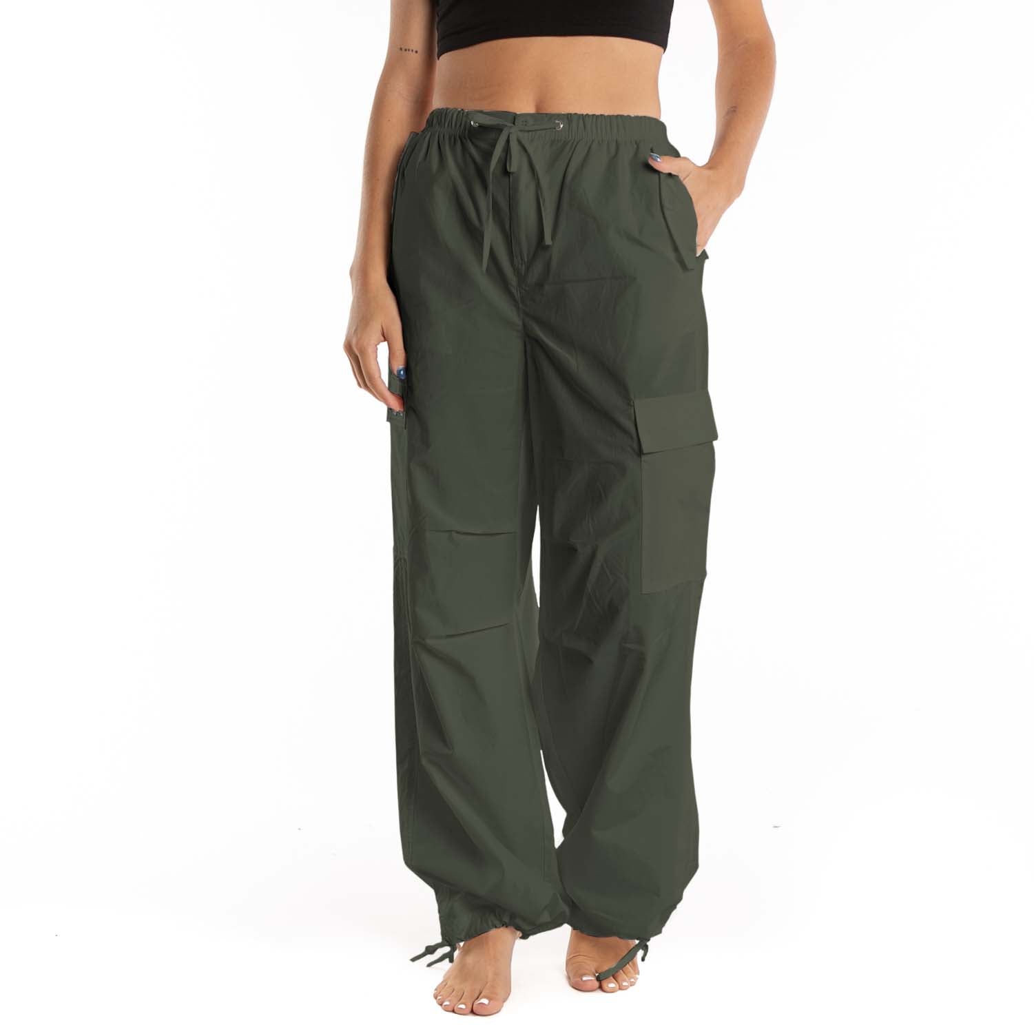 Pantalon Rusty Milly Parachutes Pant Ld Army