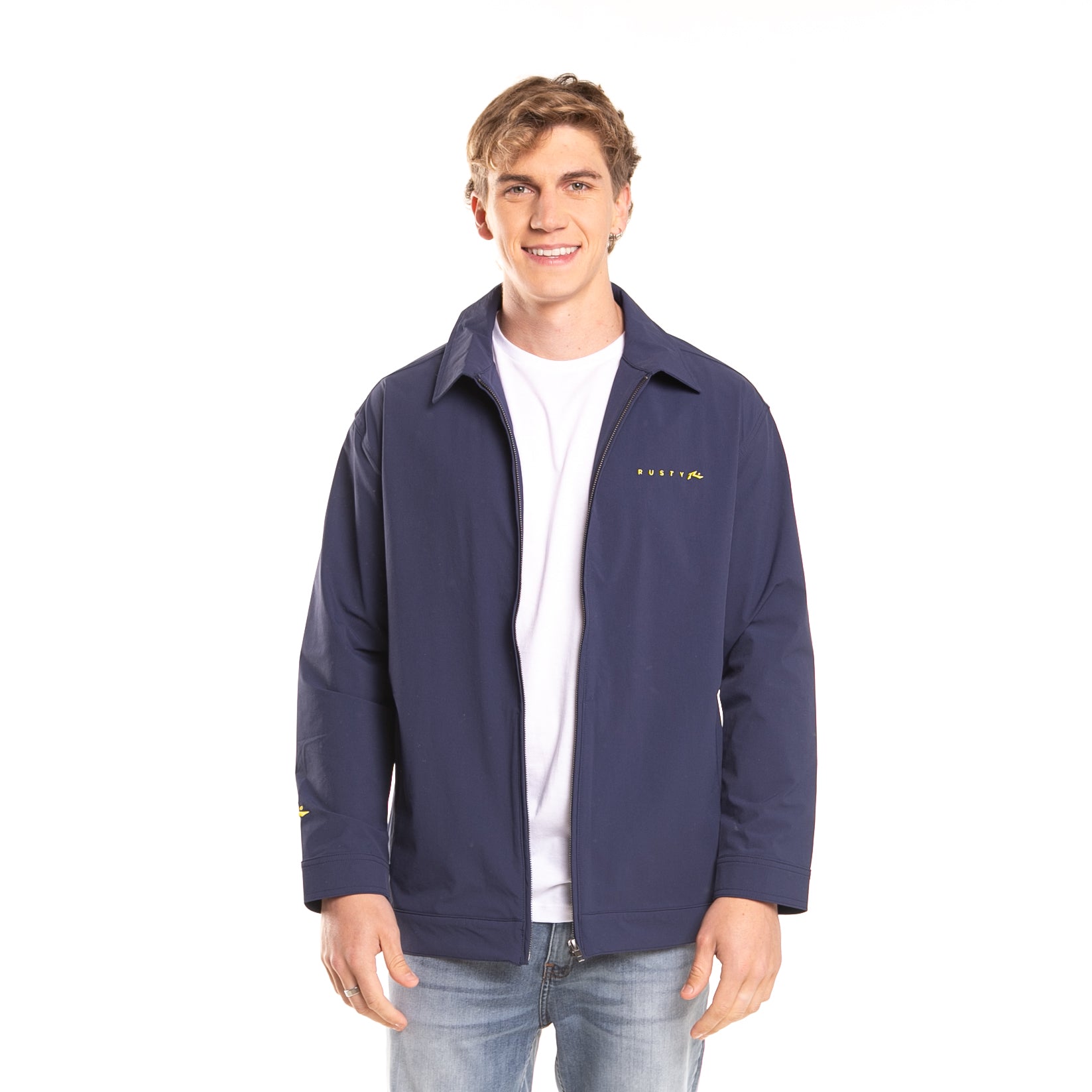 campera_abrigo_rusty_powerweave_greaser_jacket_navy_blue#CM#NAVY BLUE