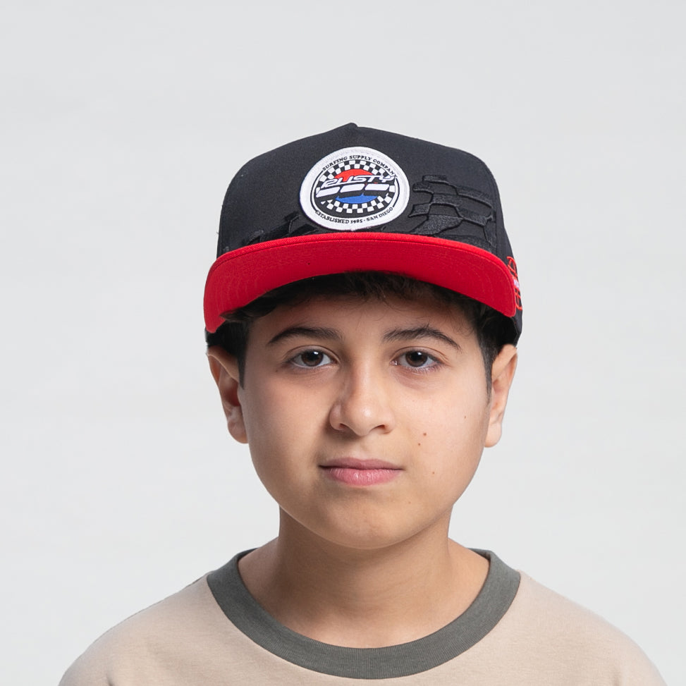 Gorra Rusty Joshua Racer Cap Jr Black