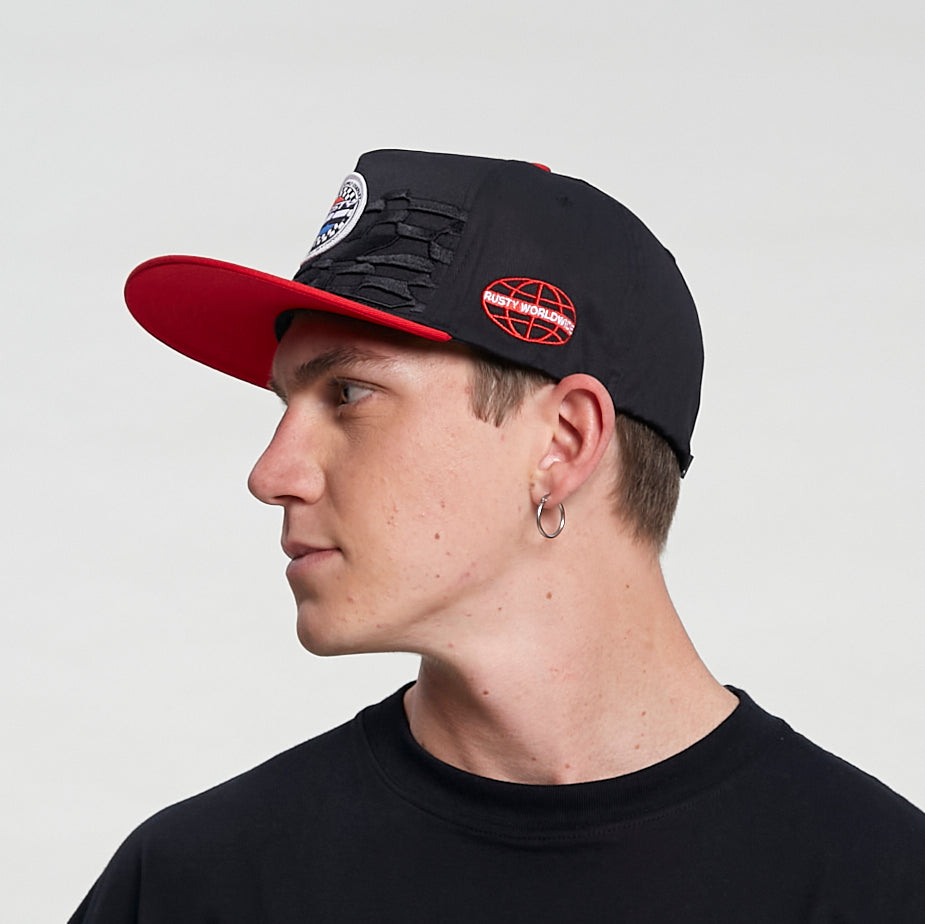 Gorra Rusty Joshua Racer Cap Black