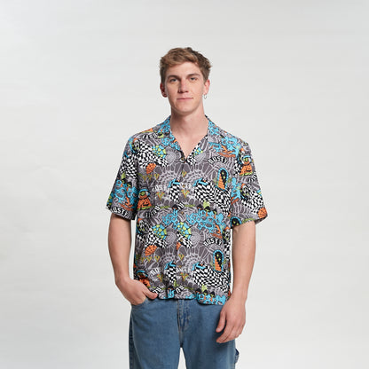 Camisa Mc Rusty Kaleydo Shirt Fullprint