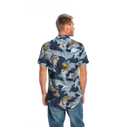 Camisa Mc Rusty Mahi Fish Shirt Multi