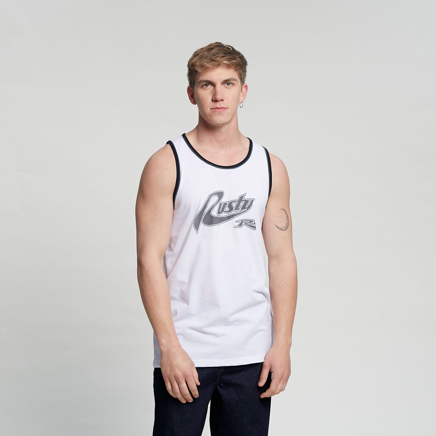 Musculosa Rusty Harryes Tank White