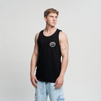 Musculosa Rusty Patch Tank Black