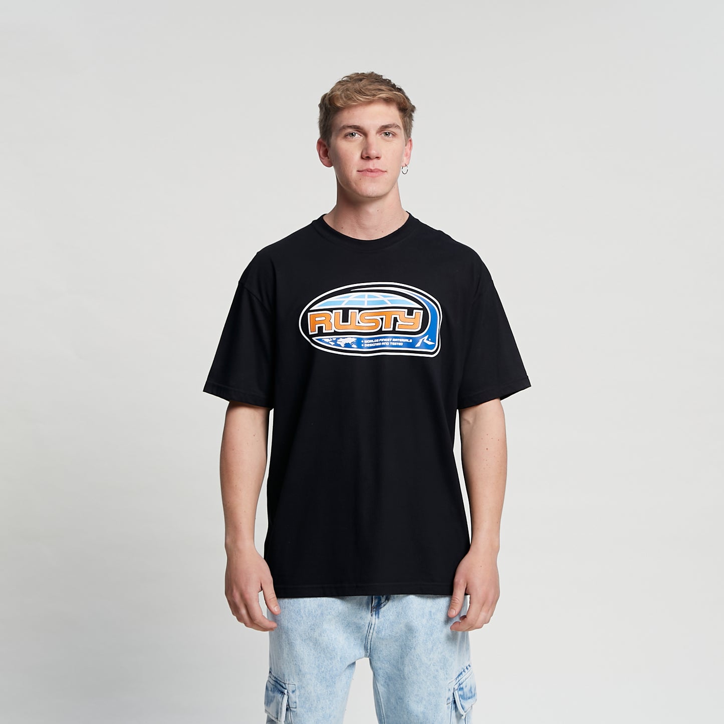 Remera Mc Rusty Outta Here Short Sleeve Tee Black