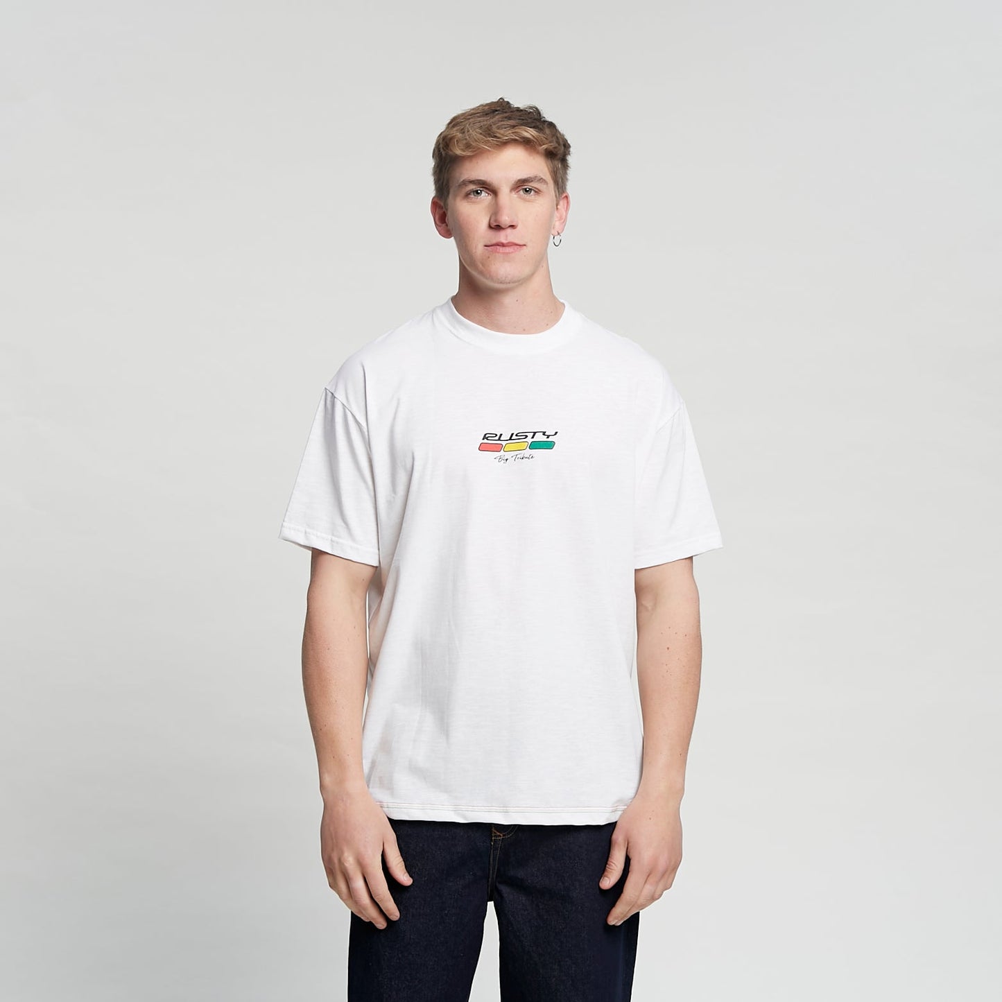 Remera Mc Rusty Tribute Tee Off White