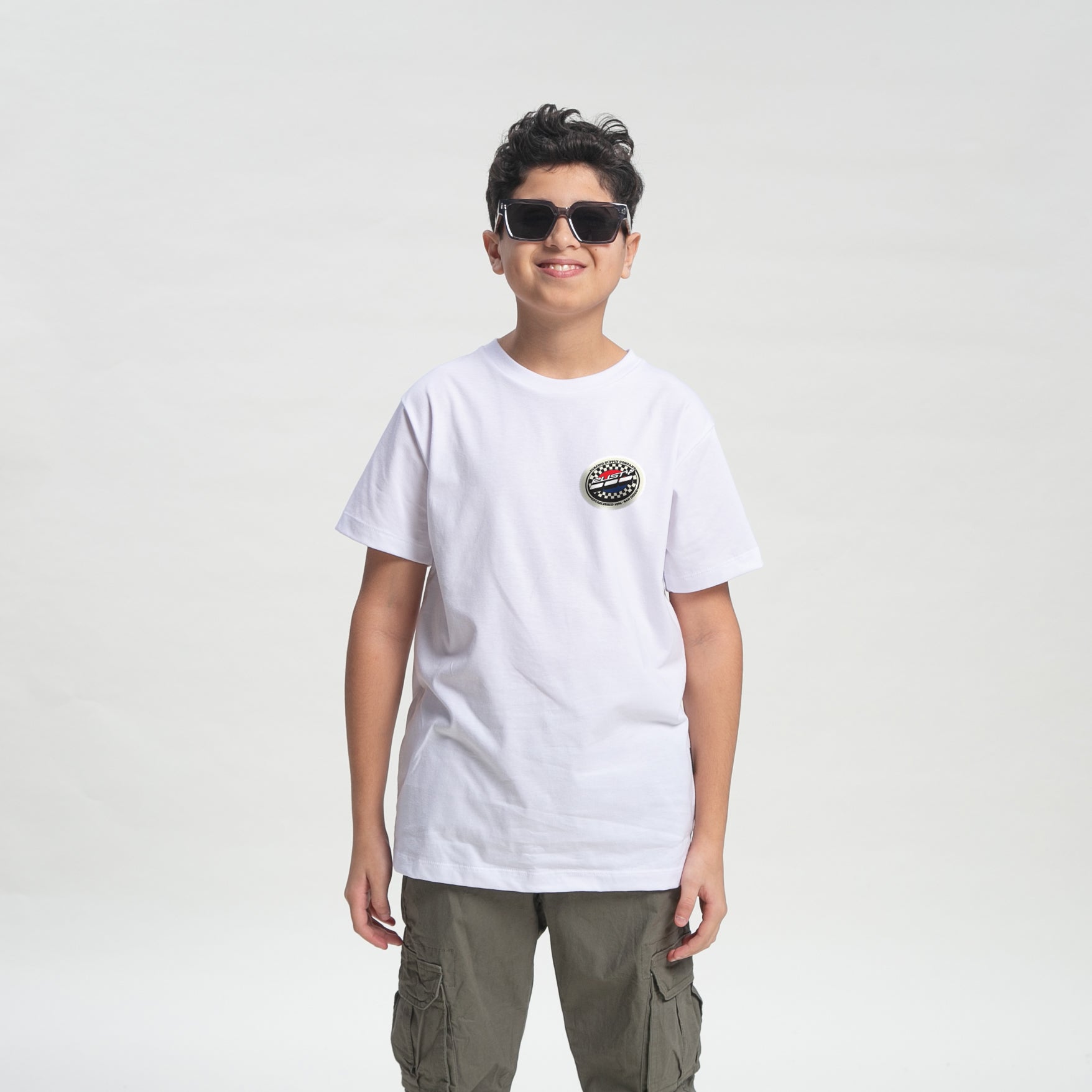 Remera Mc Rusty Patch Tee Jr White