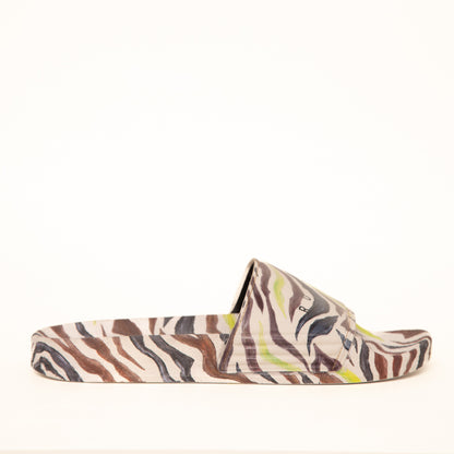 Ojotas Rusty Melrose Classic Slide Ld Animal Print