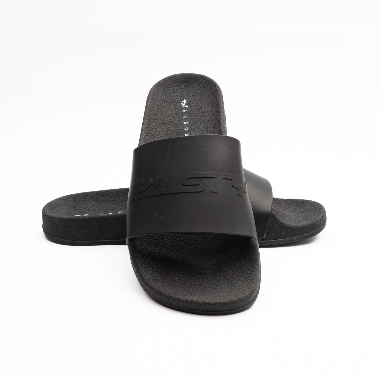 Ojotas Rusty Elemental Slide Black