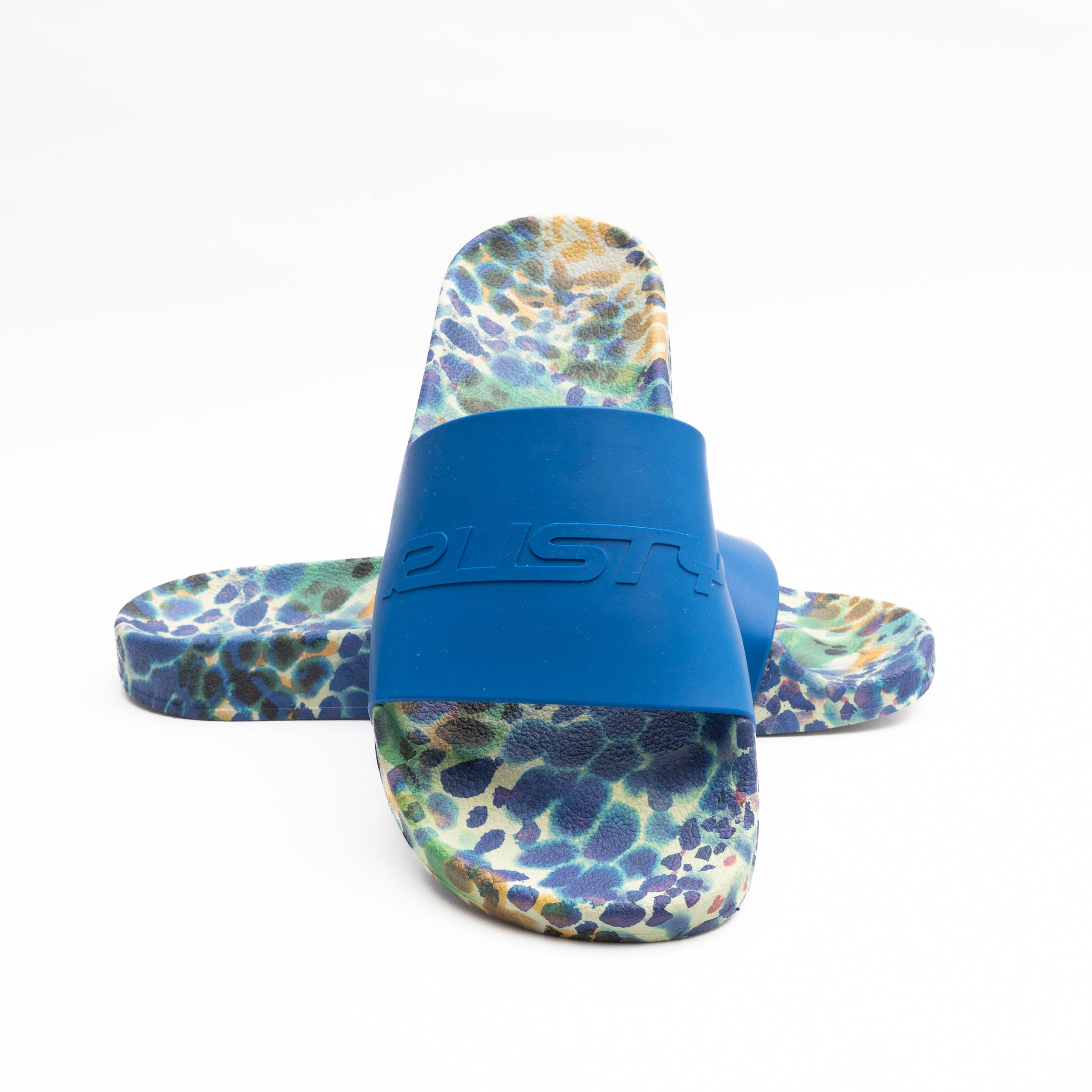 Ojotas Rusty Sea Skin Slide Ld Yonder Blue