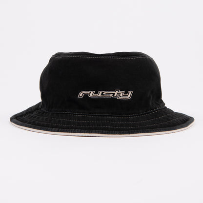 Piluso Rusty Road Trip Reversible Bucket Hat Boys* Oatmeal