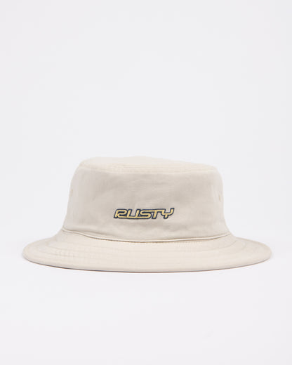 Piluso Rusty Retro Sport Reversible Bucket Hat* Oatmeal