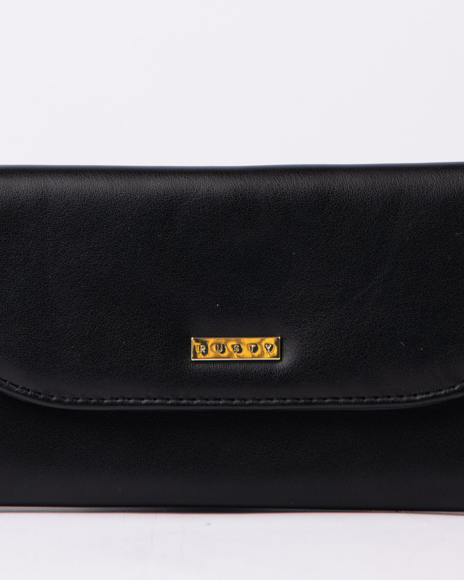 Billetera Rusty Eve Flap Wallet* Black