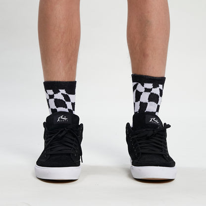 Medias Rusty Seara Socks Black/White