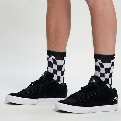 Medias Rusty Seara Socks Black/White