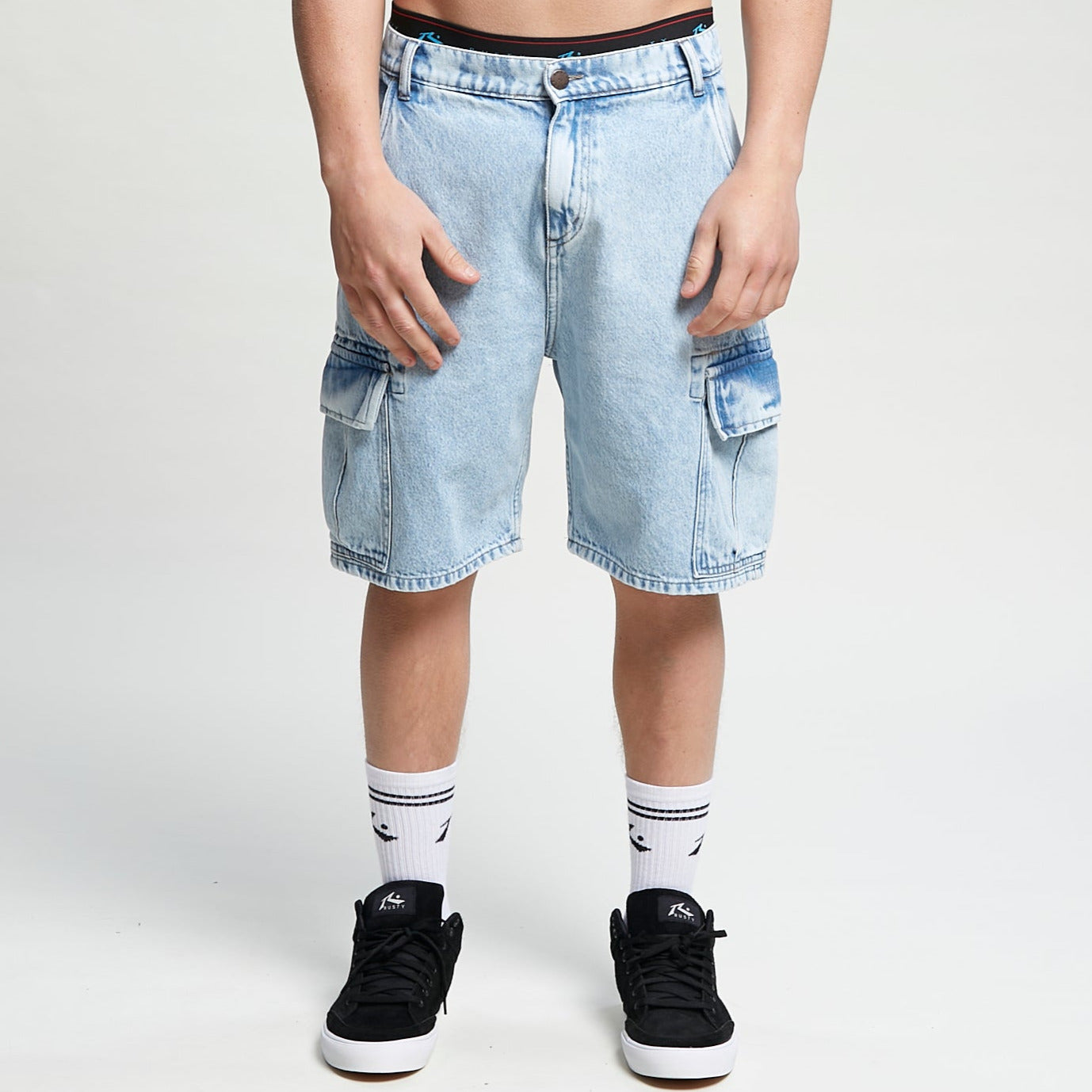 Bermuda Rusty Stranger Cargo Ws Jr Denim