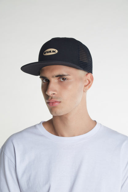 gorra_vulk_oval_flat_trucker_black#BK#BLACK