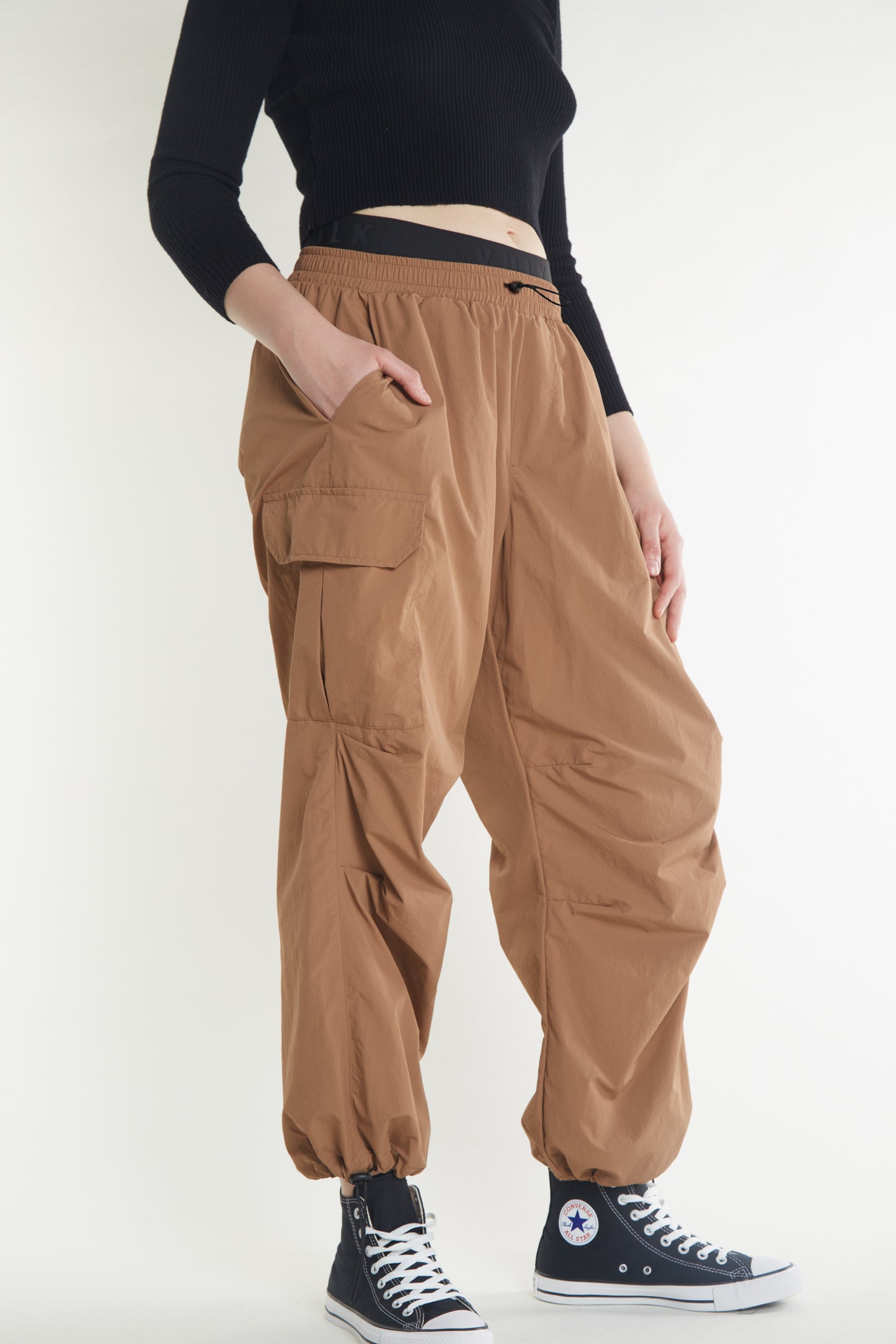 pantalon_vulk_jess_parachutes_pant_brown#ED#BROWN