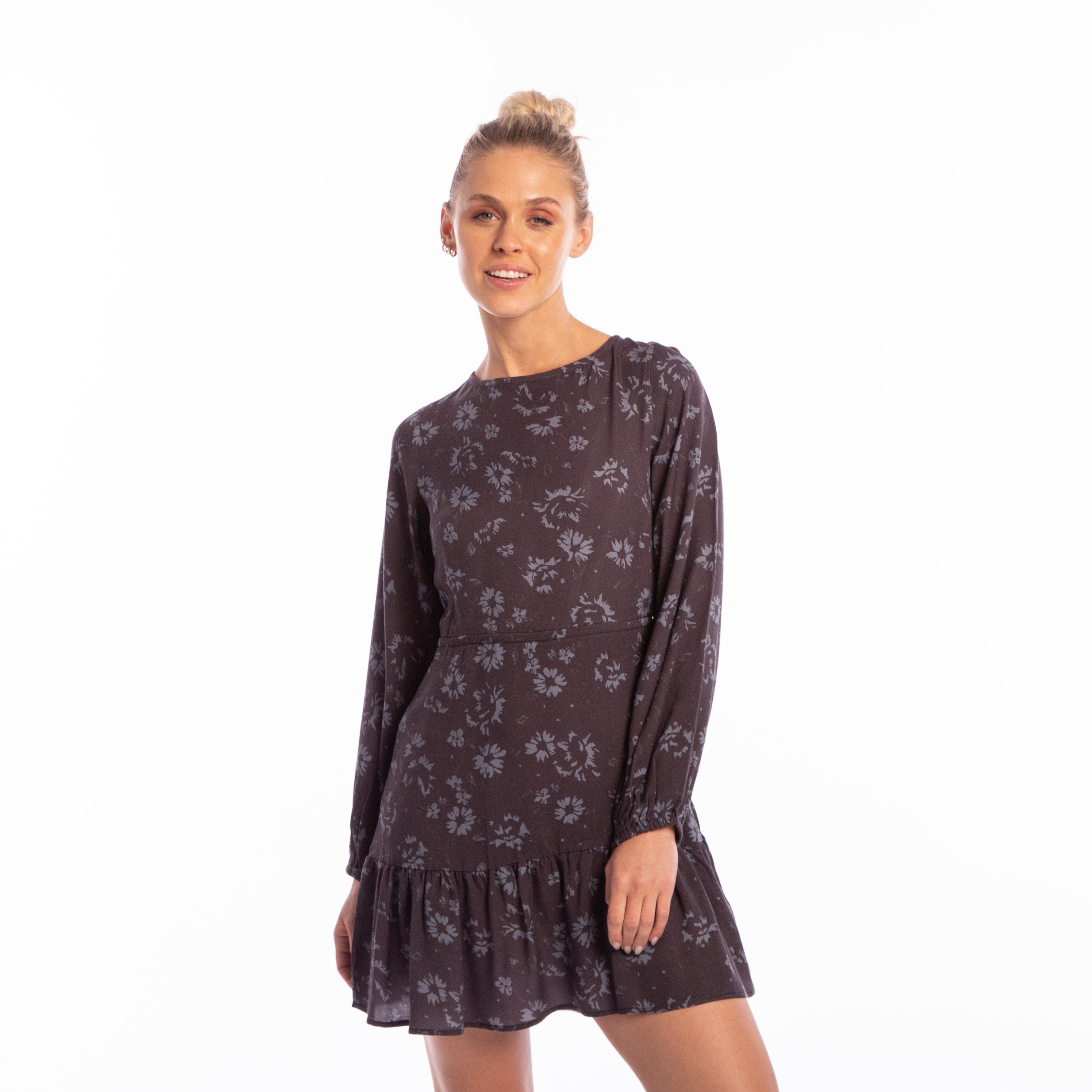 Vestido Rusty Highlands Long Sleeve Dress