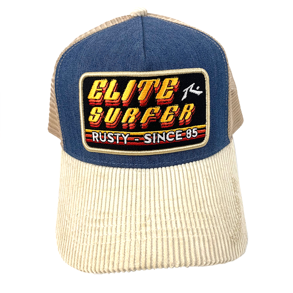 gorra_rusty_elite_surfer_trucker_cap#BE#Beige