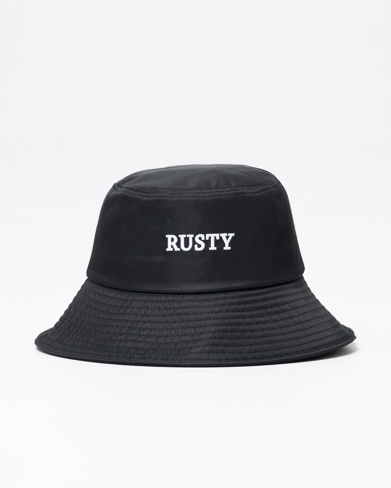 pilusos_rusty_marathon_nylon_bucket_hat_w23#BK#BLACK