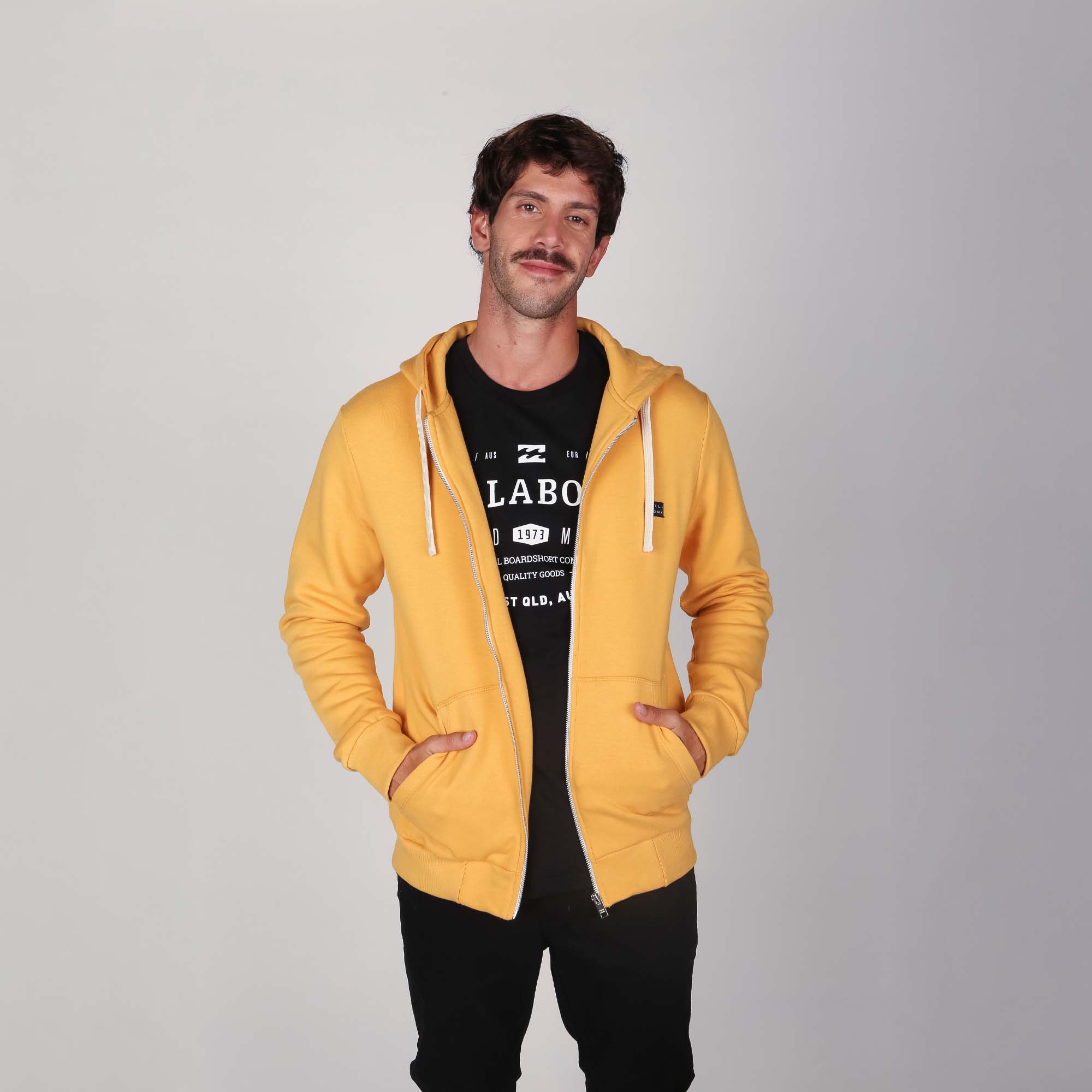 Campera Canguro Hombre Billabong All Day Zip Hood